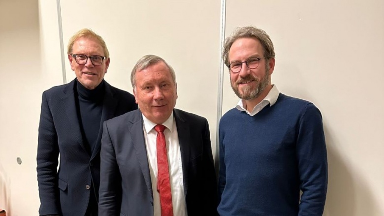 Hartmut Zeine, Norbert Brackmann und Heiko Faasch